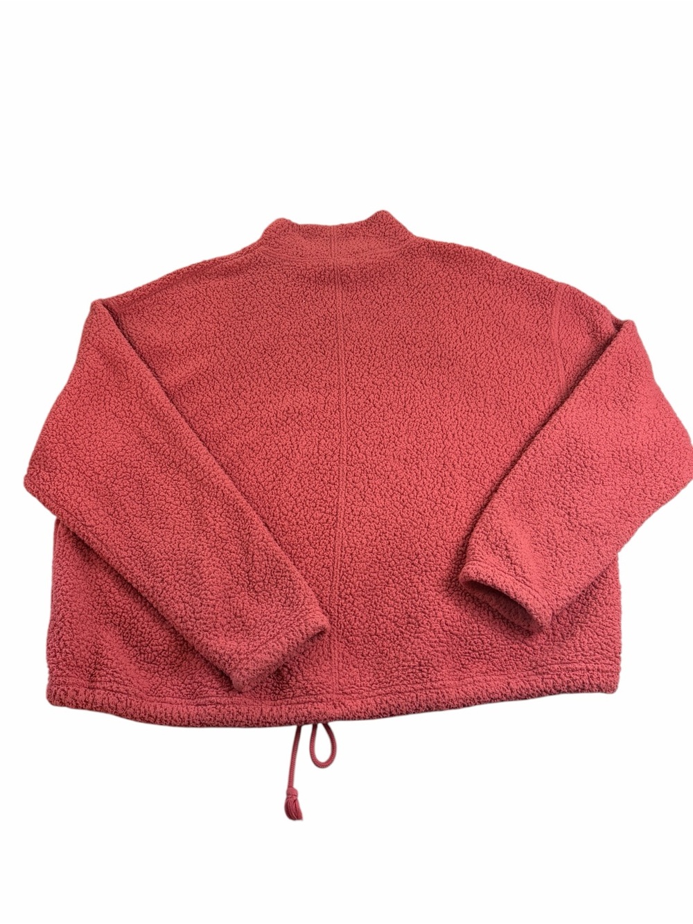 Nike Women's Coral Sherpa Mock Neck Pullover - Picture 3 of 5